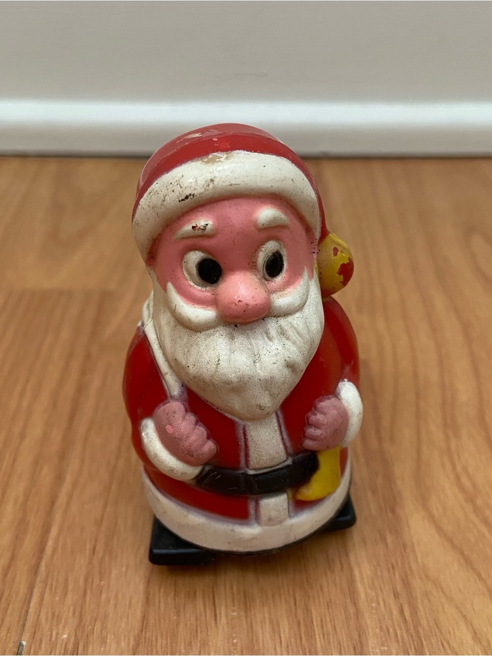 Dan Dee Imports 1968 Vintage Plastic Walking Santa Toy NO Key